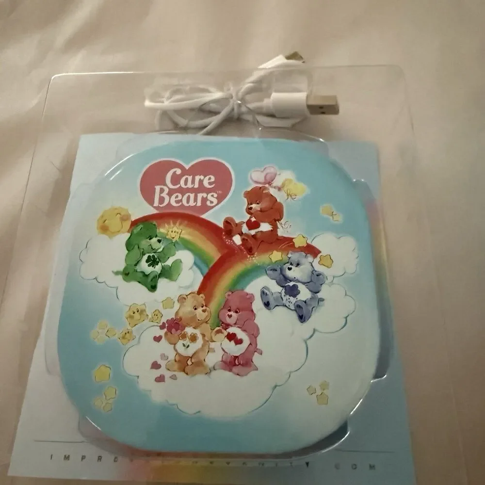 Care Bears Rechargeable Compact Mirror By Impressions New In Box